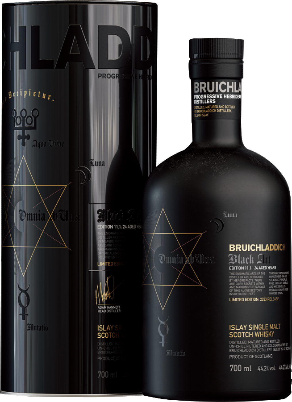Bruichladdich Black Art Edition 11.1: 24 Years Islay Single Malt Scotch Whisky