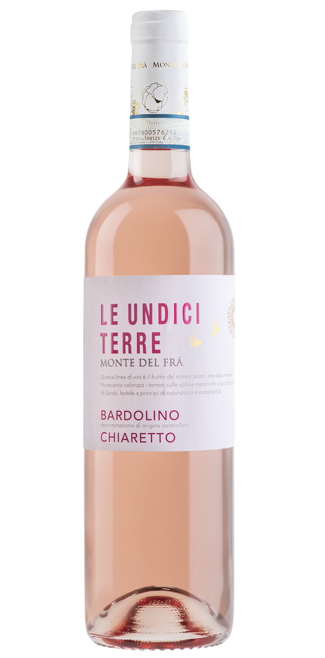 Monte del Fra Le Undici Terre Bardolino Chiaretto Rosé