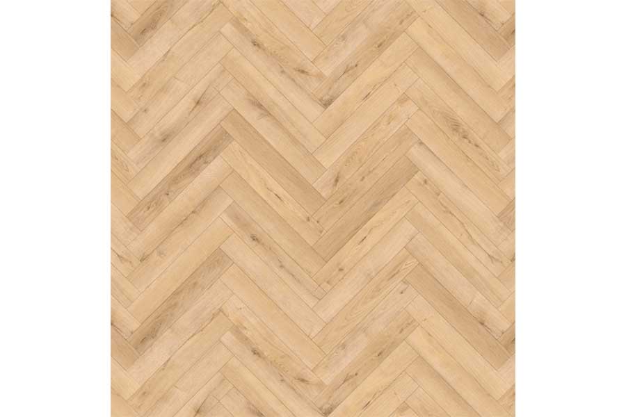 Premium Laminat Fischgrät, Weisseiche, 12 mm stark, Abriebklasse AC4, (1,836 m² pro Paket)