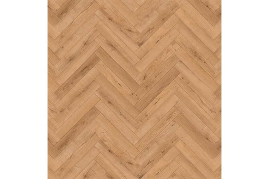 Premium Laminat Fischgrät, Eiche golden, 12 mm stark, Abriebklasse AC4, (1,836 m² pro Paket)