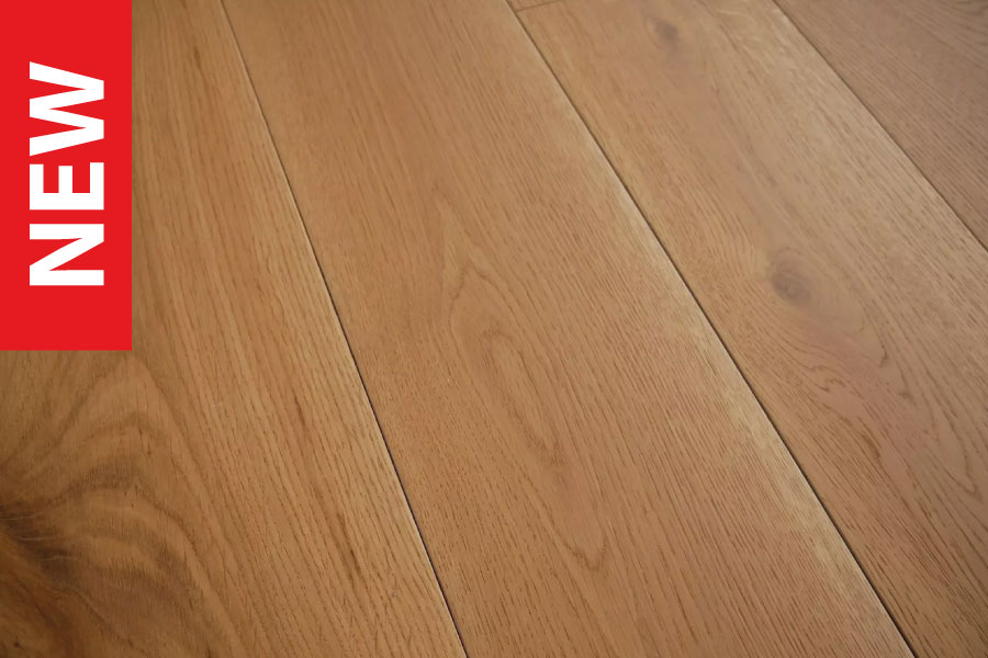 Parkett Eiche Landhausdiele, leicht gebürstet, natur geölt 14 x 190 x 1900 mm (2,888 m² pro Paket)