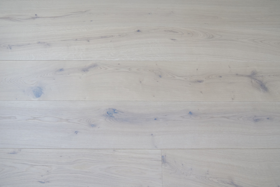 Premium Parkett Eiche Landhausdiele XXL, 15 x 240 x 2200 mm, 4 mm Nutzschicht, weiß geölt, (3,168 m² pro Paket)