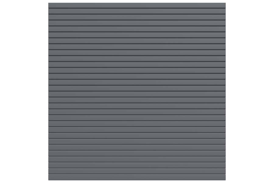 Rhombus Steckzaun aus Aluminium / Komplettset, anthrazit, 1800 mm (Höhe) x 20 mm (Stärke) x 1800 (Breite) mm, (ohne Pfosten)