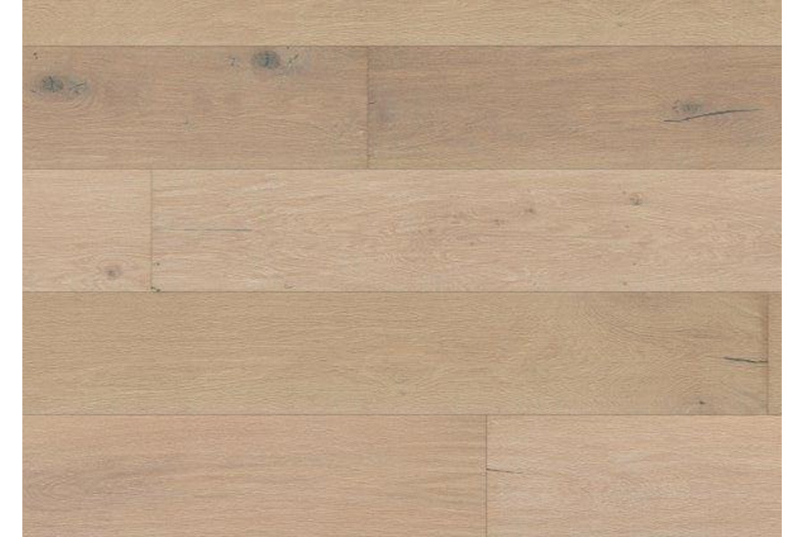 Premium Parkett Europäische Eiche 19 x 250 x 2200 mm, Antique - gealtert, Masteröl weiß, gekälkt (2,2 m² / Paket)