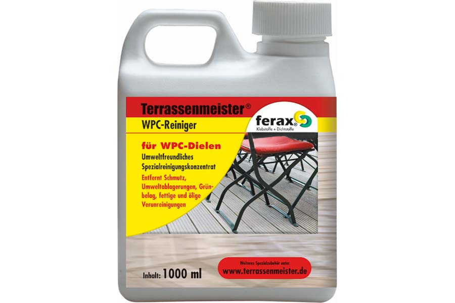 WPC / BPC Reiniger für Terrassendielen, 1 Liter Konzentrat