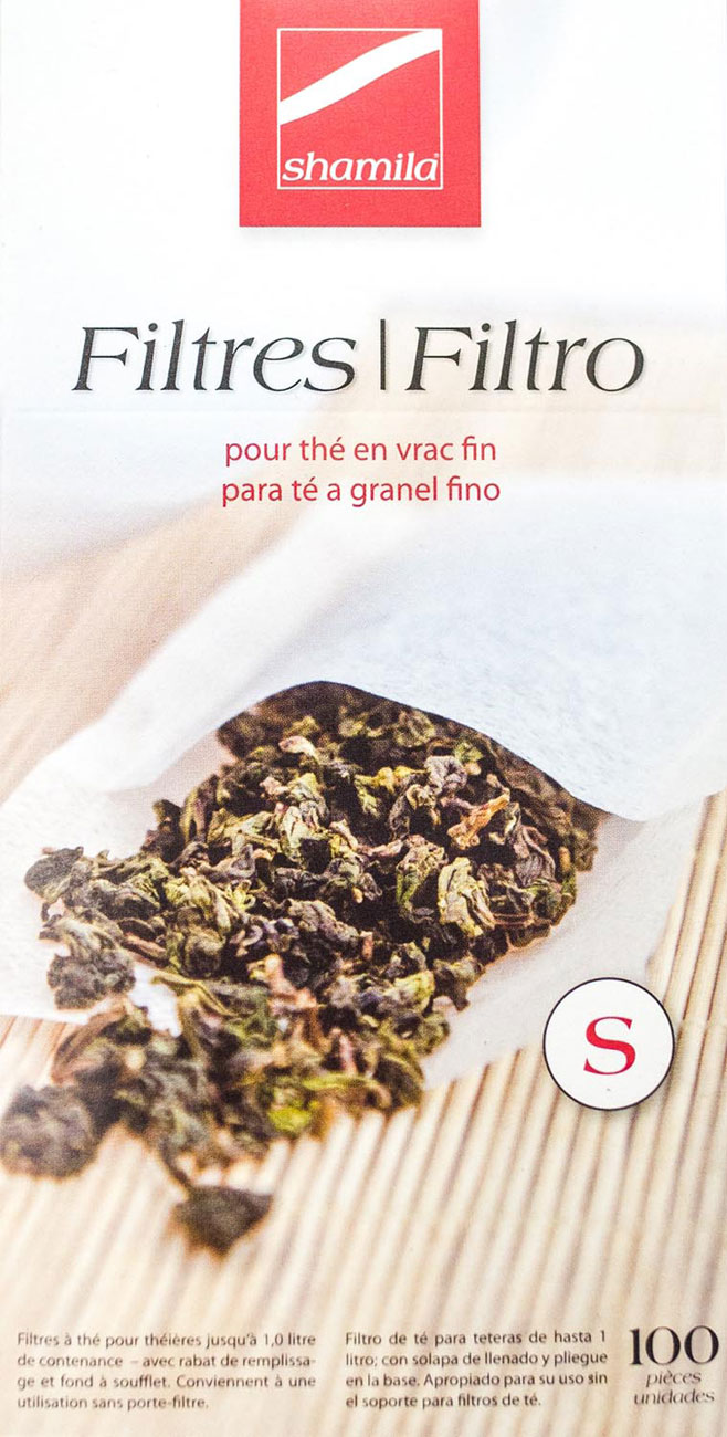 Papier Teefilter 100 Stück Größe S