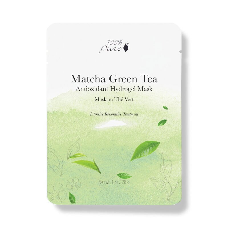 Matcha Green Tea Antioxidant Hydrogel Mask - Gesichtsmaske