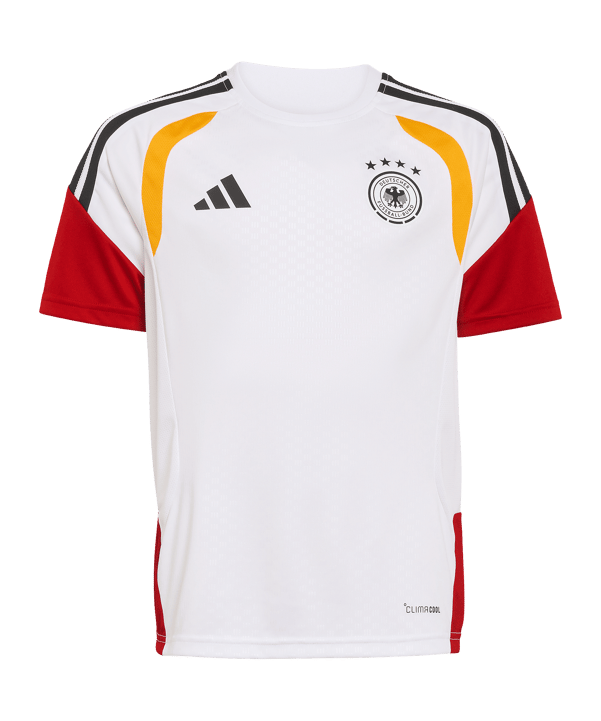 adidas DFB Deutschland Tiro Trainingsshirt Kids Weiß