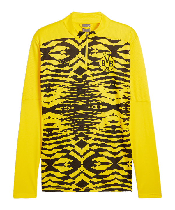 PUMA BVB Dortmund Prematch Sweatshirt 2024/2025 Gelb F01