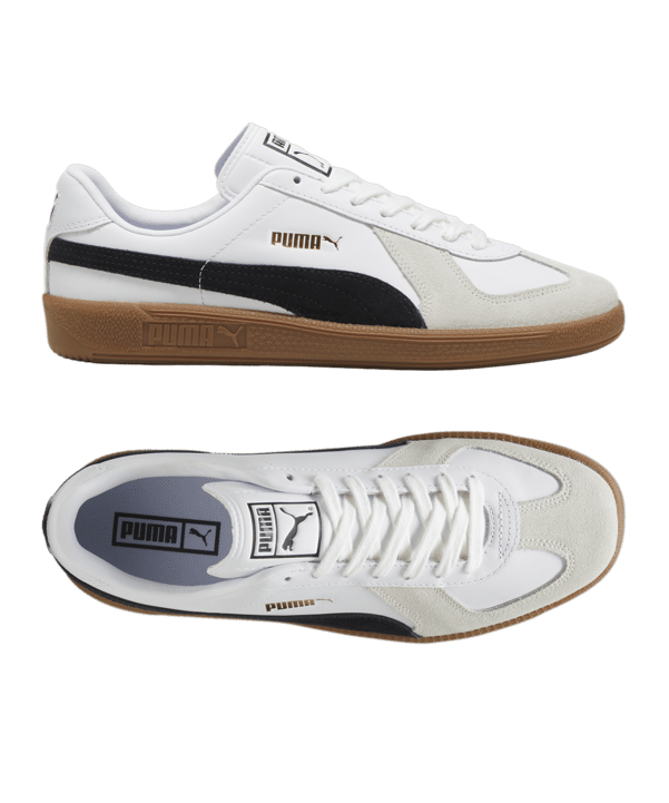 PUMA Army Trainer Weiss Schwarz F21