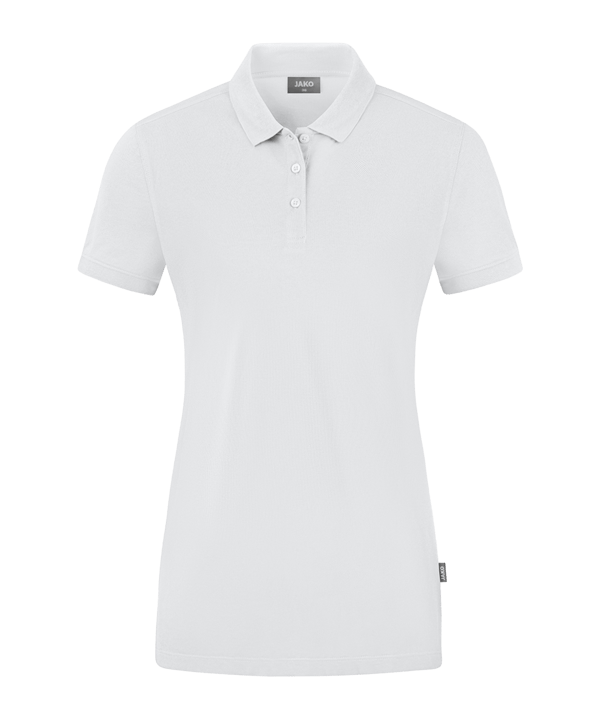 JAKO Doubletex Polo Shirt Damen Weiss F000