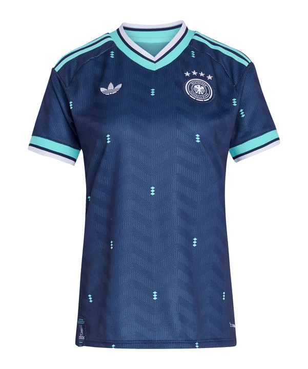 adidas DFB Deutschland Trikot Away WM 2026 Damen Blau