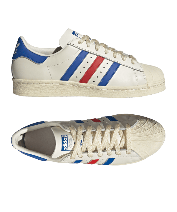 adidas Originals Superstar 82 Weiss Blau