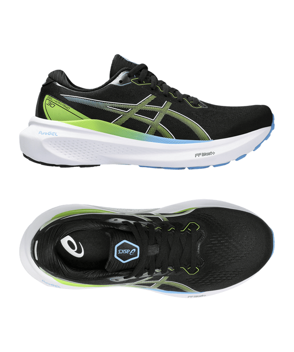 Asics Asics Gel-Kayano 30 Schwarz Grün F005