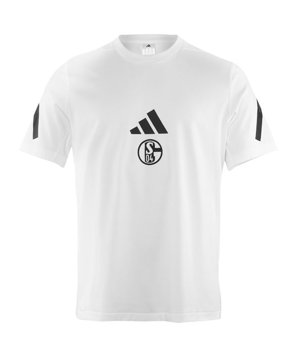 adidas FC Schalke 04 Z.N.E. T-Shirt Weiß