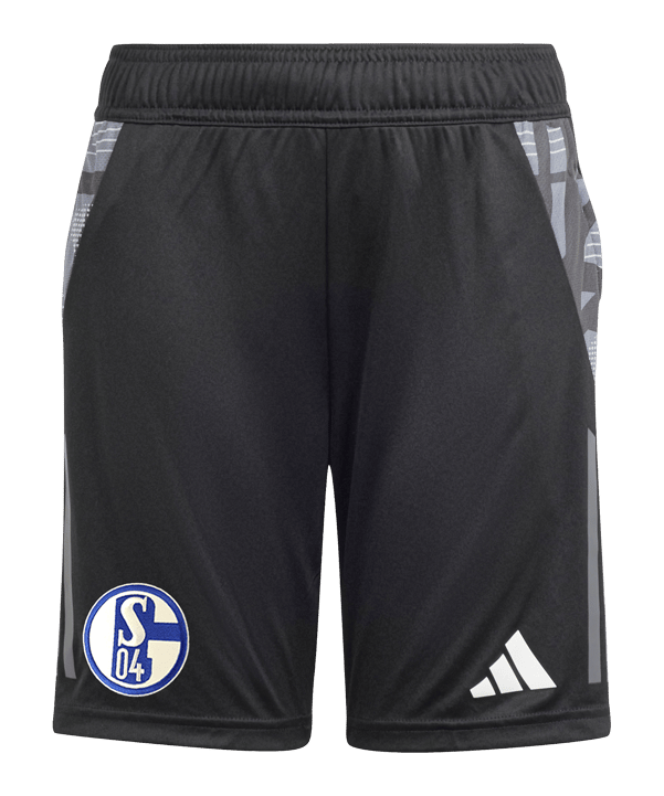 adidas FC Schalke 04 Short Kids Schwarz