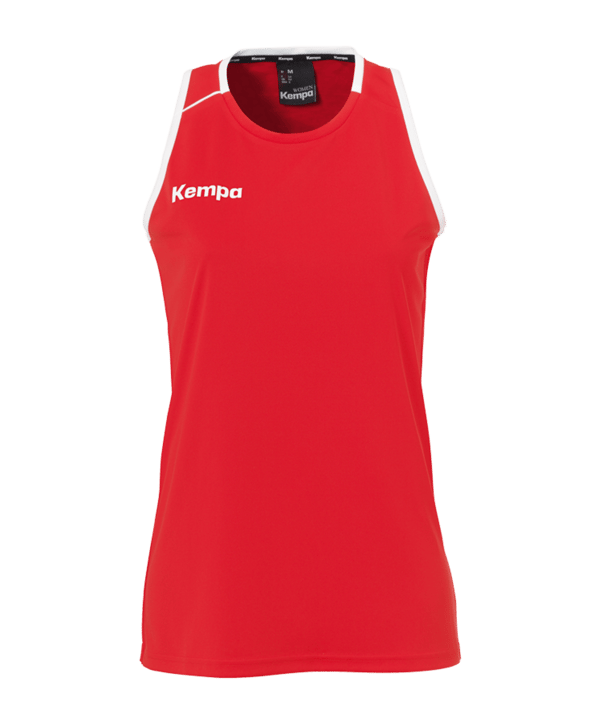 Kempa Player Tank Top Damen Rot Weiss F03