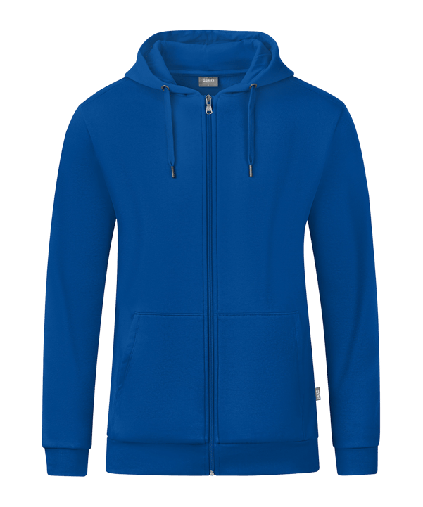 JAKO Organic Kapuzenjacke Blau F400