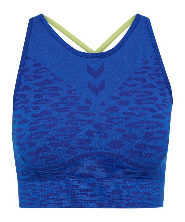 Hummel Mt Leo Seamless Sport-BH Sport-BH Damen Blau F7334