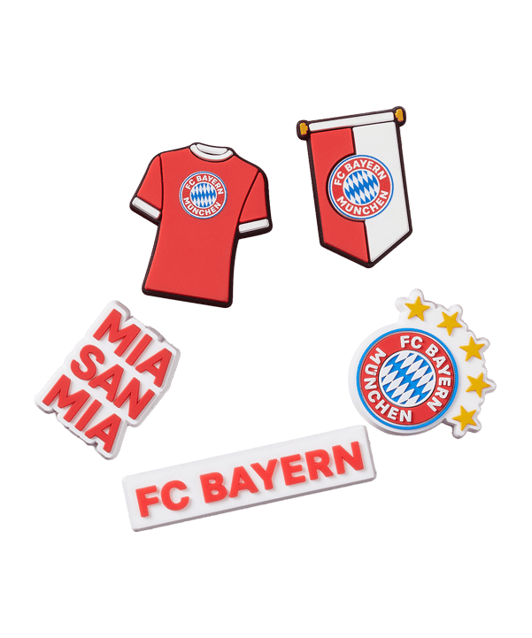 Crocs FC Bayern München Bayern Fc 5Pck Pin Mehrfarbig