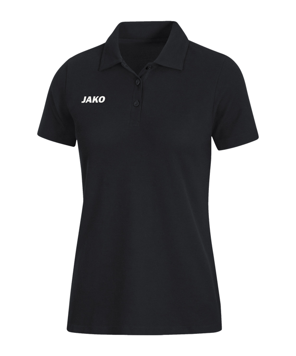 JAKO Base Poloshirt Damen Schwarz F08