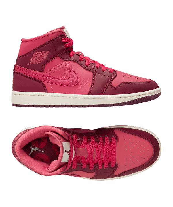 Jordan Air Jordan 1 Mid SE Valentine's Day Damen Rot F600