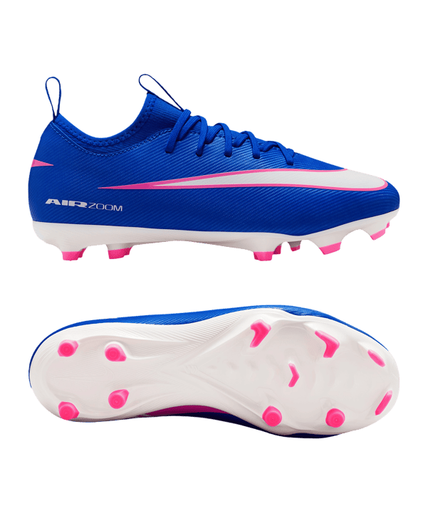 Nike Jr Air Zoom Mercurial Vapor XVI Academy FG/MG Attack Kids Blau F446