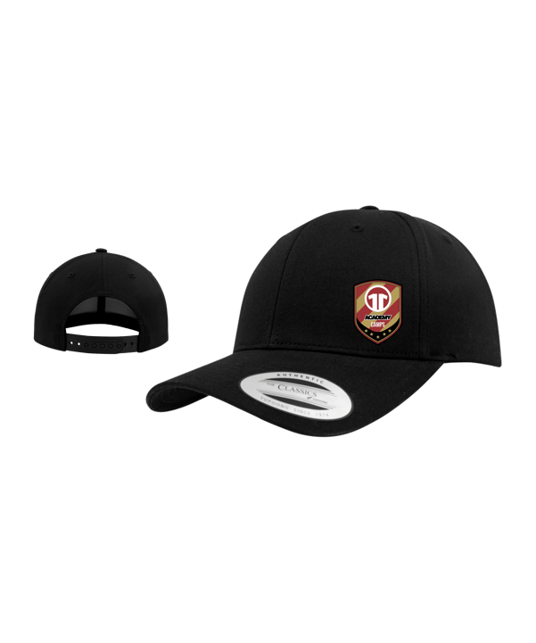 11ts Academy Curved Cap Schwarz
