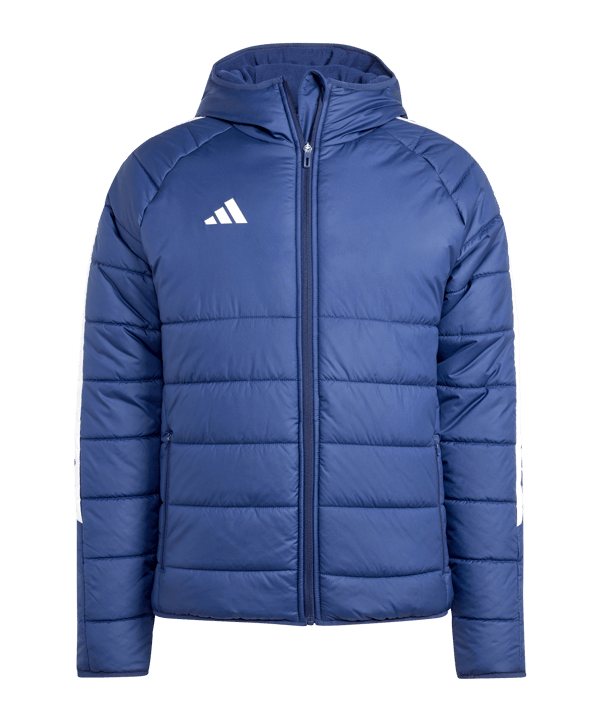 adidas Tiro 24 Winterjacke Blau Weiss