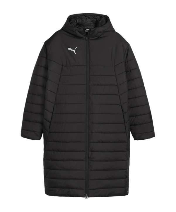 PUMA teamFINAL Bench Jacke Schwarz F03