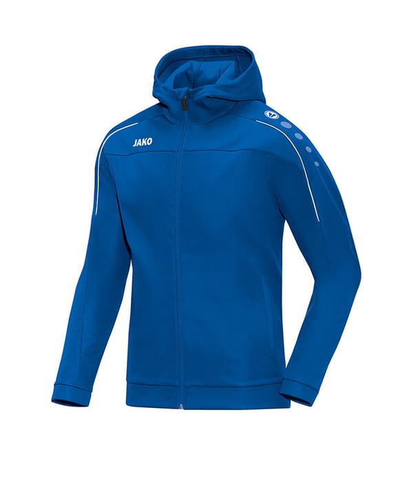 JAKO Classico Kapuzenjacke Blau F04