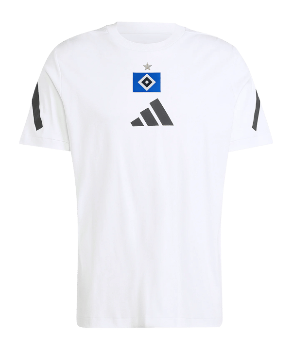 adidas Hamburger SV Präsentation T-Shirt Weiß