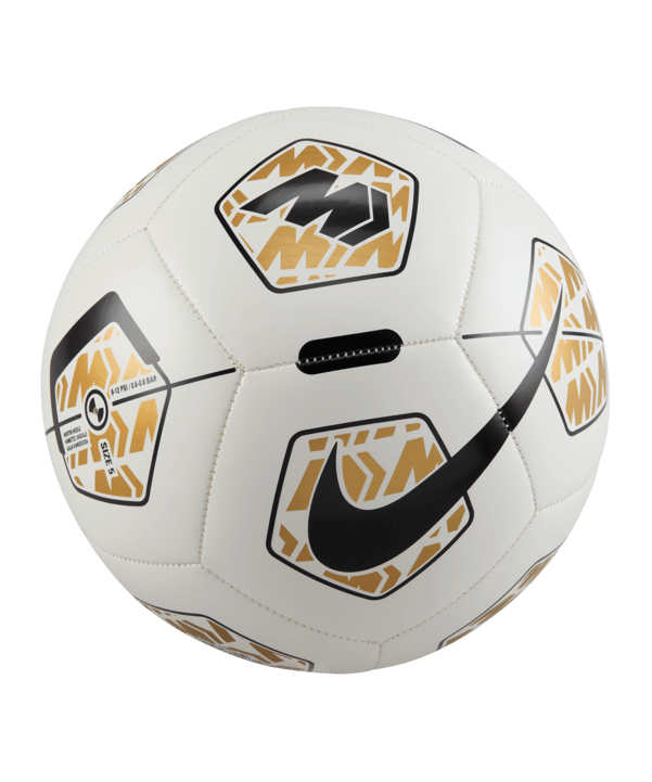 Nike Mercurial Fade Trainingsball Weiss Gold F102