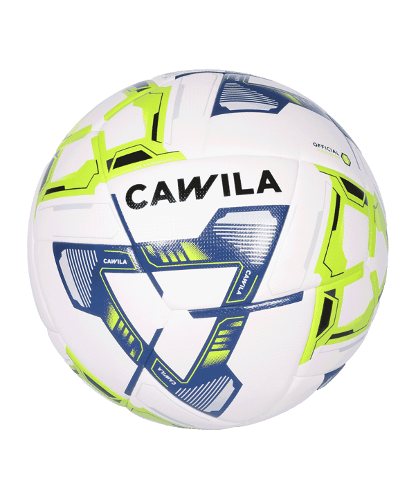 Cawila NEXUS T24 HYBRID Fussball Trainingsball Schwarz Neon