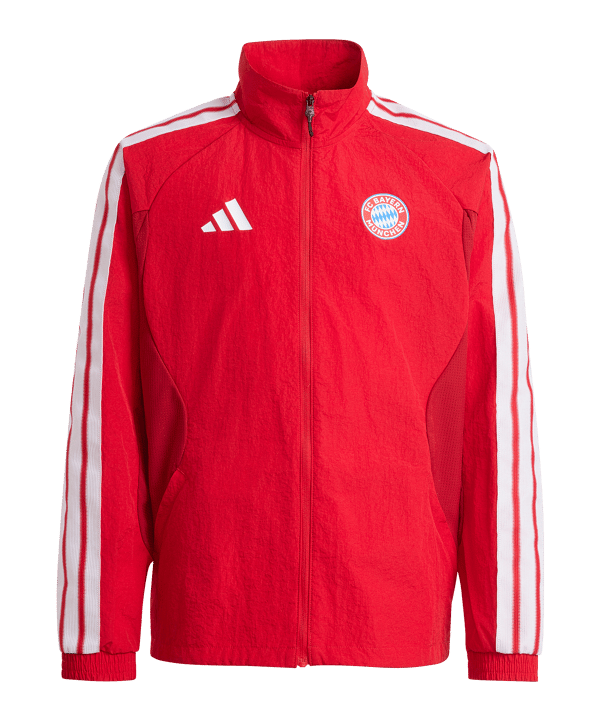 adidas FC Bayern München Anthem Jacke Kids Rot