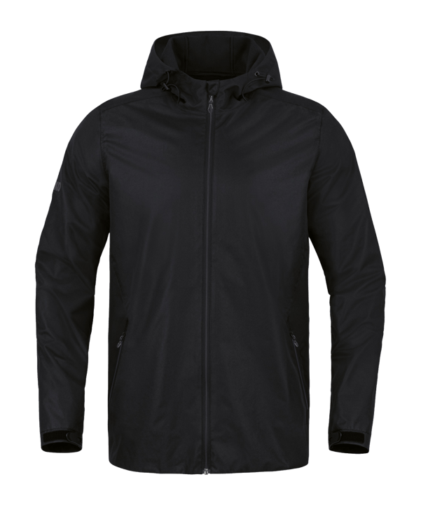 JAKO Allround Allwetterjacke Schwarz F800