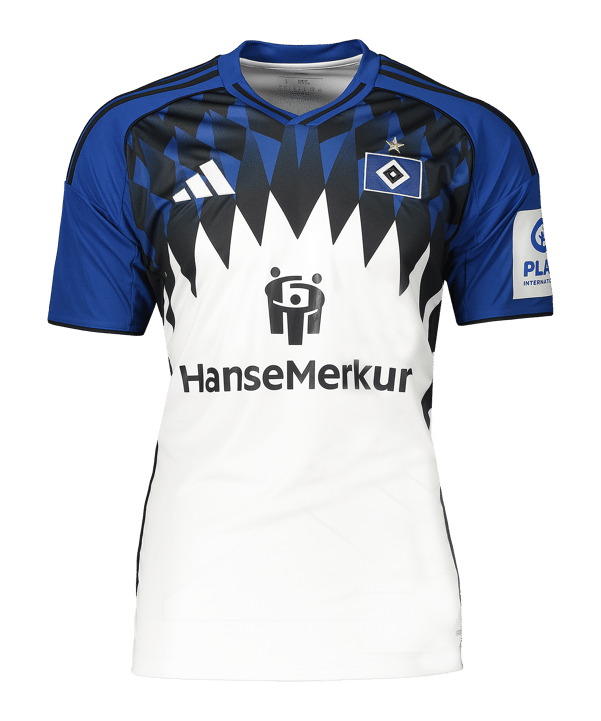 adidas Hamburger SV Trikot Home 2025/2026 Kids Weiss