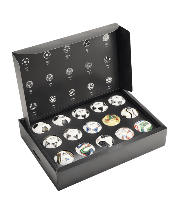 adidas FIFA World Cup Historical Set Miniball Weiß