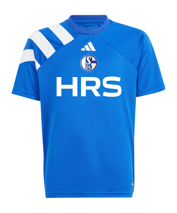 adidas FC Schalke 04 Prematch Shirt 2024/2025 Kids Blau