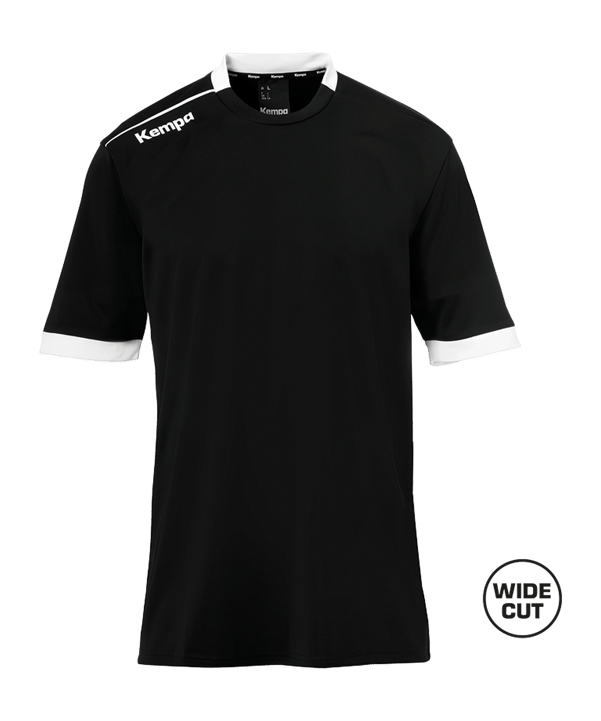 Kempa Player Shooting Shirt Schwarz Weiss F01