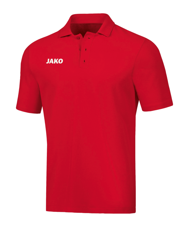 JAKO Base Poloshirt Rot F01