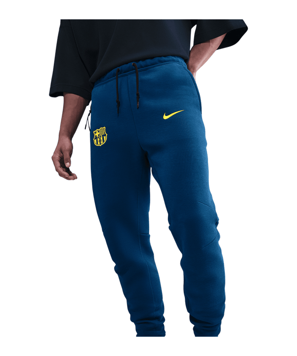Nike FC Barcelona NSW Tech Fleece Jogginghose Blau F431