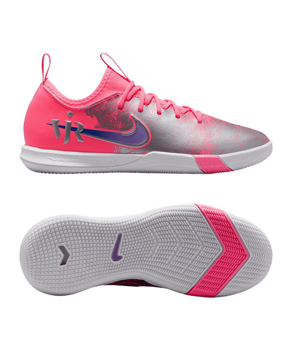 Nike Jr Air Zoom Mercurial Vapor XVI Academy IN Vini Jr PE Kids Rot F640