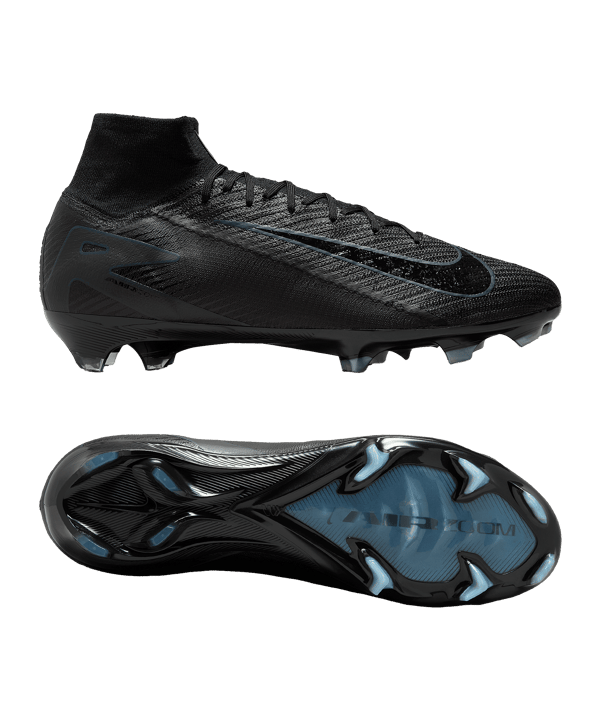 Nike Air Zoom Mercurial Superfly X Elite FG Shadow Schwarz F002