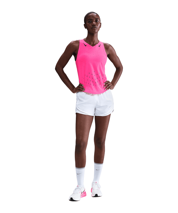 Nike AeroSwift ADV Running Tanktop Damen Rosa F645
