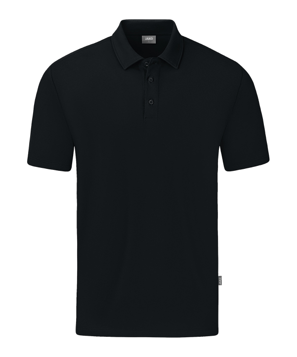 JAKO Organic Stretch Polo Shirt Schwarz F800