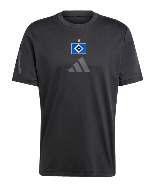 adidas Hamburger SV Präsentation T-Shirt Schwarz