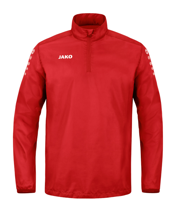 JAKO Team Rainzip Sweatshirt Kids Rot F100