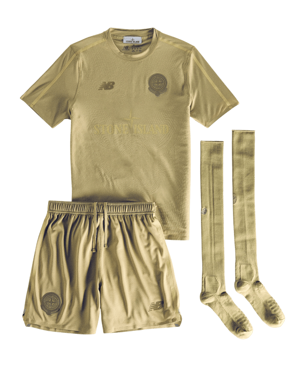 New Balance Stone Island x NB Trikot Set Grün