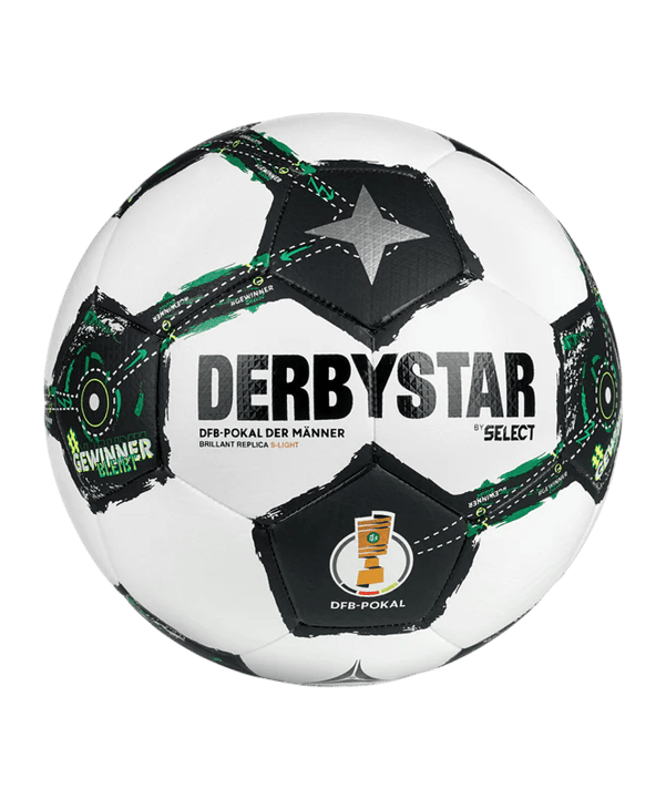 Derbystar DFB Brillant Replica S-Light V25 Trainingsball Weiß